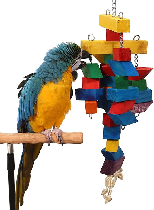 Cubism - XL Parrot Toy
