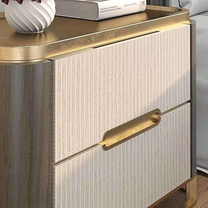 FunStick 16"x240" Thick Beige Wallpaper Peel and Stick Modern Grasscloth