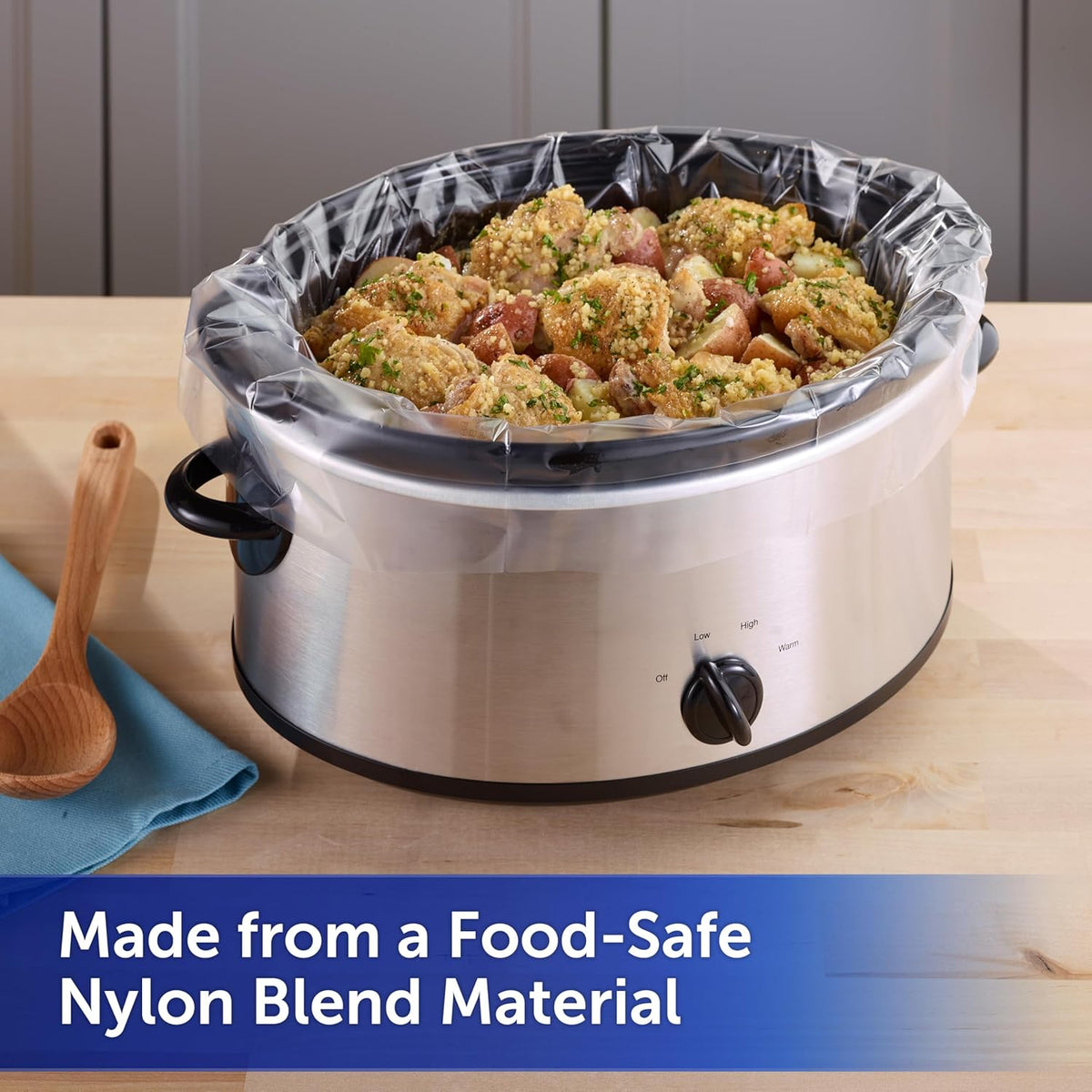 Reynolds Kitchens Slow Cooker Liners, Regular (Fits 3-8 Quarts), 6 Count