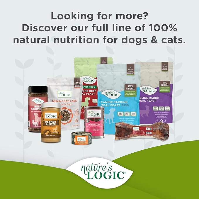 Nature's Logic Rabbit Dry Cat Food (1 Pack), 15.4 lb