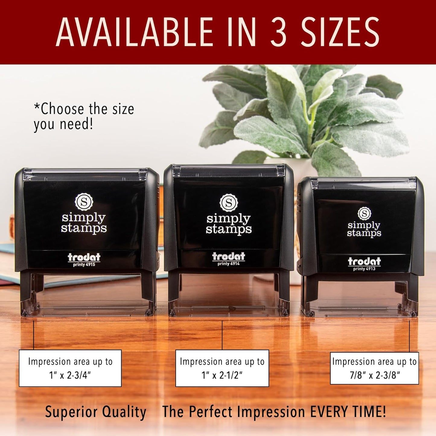 Custom Self-Inking Teacher Stamps - 49 Fun Phrases | Grading Made Easy | Xtra Wide Classroom & Library Book Stamps (Un-be-Leaf-able!)
