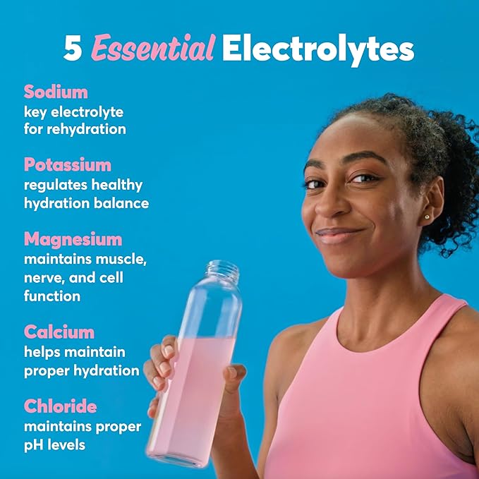 Nuun Immunity Electrolyte Tablets with Vitamin D, C, E, & A, Ginger, Elderberry, Magnesium & 4 Other Essential Electrolytes, Vegan, Blueberry Tangerine & Orange Citrus, 4 Pack (40 Servings Total)