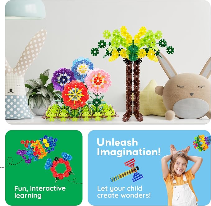 PicassoTiles Building Chips Interlocking Disc Construction Blocks in 12 Colors STEM Learning Early Education Toy Engineering Playset Child Brain Development for Toddlers Girls Boys Kids Age 3+ PTF108 | 12 vivid colors, BPA-free non-toxic material, 8 co...