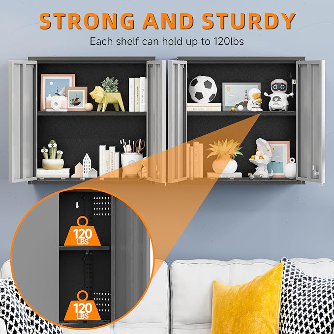 Garage Wall Cabinet, Metal Wall Cabinets