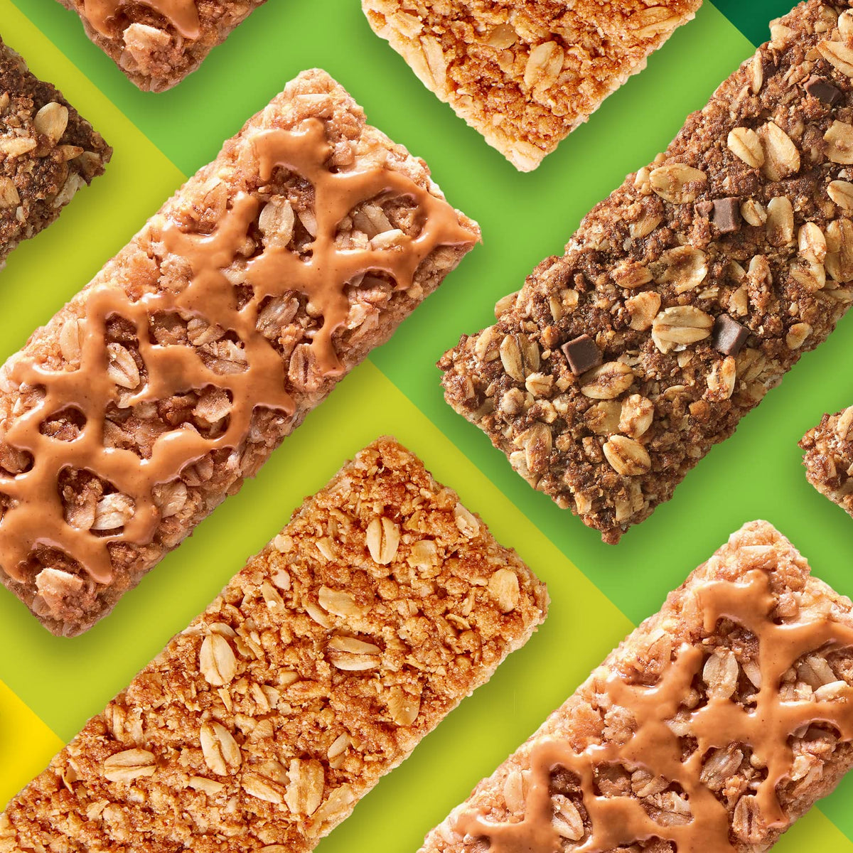 Nature Valley Crunchy Granola Bars, Oats & Honey, Peanut Butter, Oats & Dark Chocolate, Gluten Free, Value Pack, 60 Bars, 44.7 OZ (30 Pouches)
