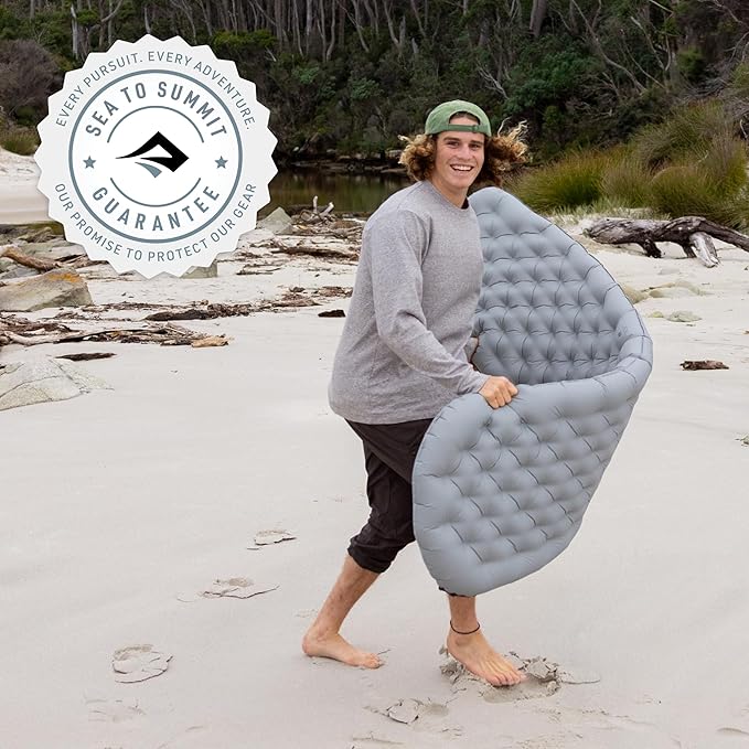 Sea to Summit Ether Light XR Insulated Sleeping Pad, Rectangular - Large (78 x 25 x 4 inches)