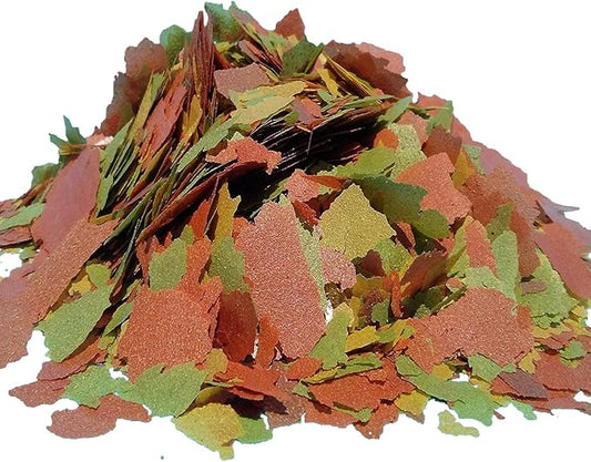 Aquatic Foods Inc. Tropical Fish Flakes, A Complete and Balanced Flake Food for Tropical Fish, Cichlids, Discus, Angel Fish, Bettas, Guppies, Tetras, Goldfish, Marine Fish...AF Flakes…2-lbs