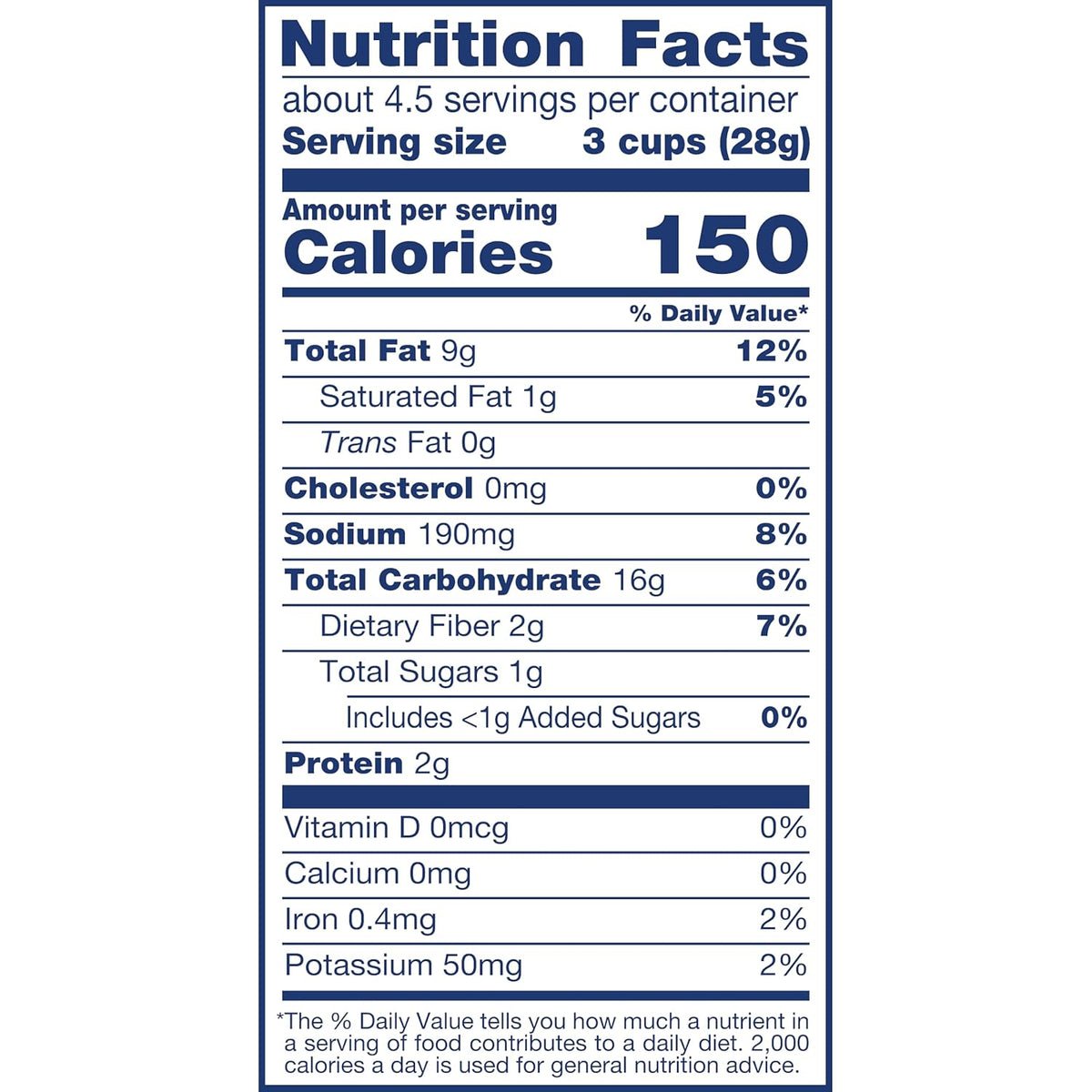 SkinnyPop Popcorn, Avocado Lime, Whole Grain Snack, Dairy-Free Snack, 4.4oz Bag