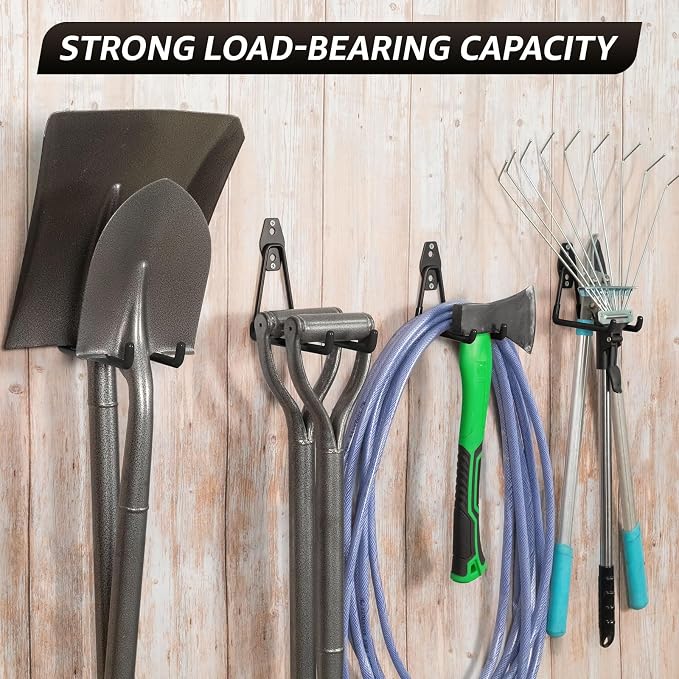 20 Pack Garage Hooks, Heavy Duty Steel Wall Mount Utility Hangers