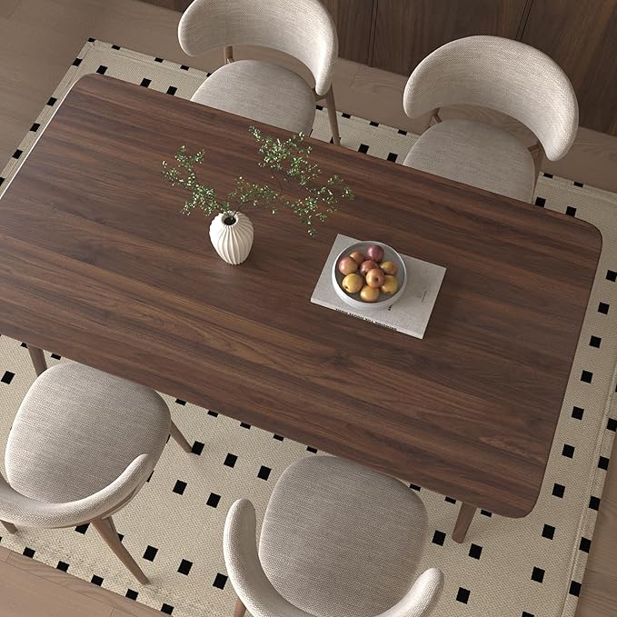 BOMENG Walnut Wood Contact Paper Roll Thick Brown Textured Wood Grain Peel and