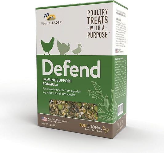 Defend, Functional Poultry Treats for Immune Support, 1.5 lb