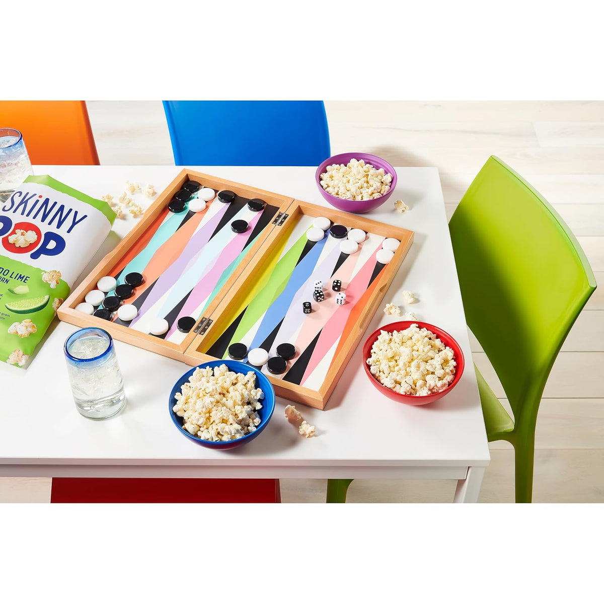 SkinnyPop Popcorn, Avocado Lime, Whole Grain Snack, Dairy-Free Snack, 4.4oz Bag