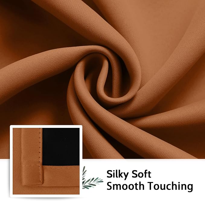 SimpleHome 100% Blackout Curtains