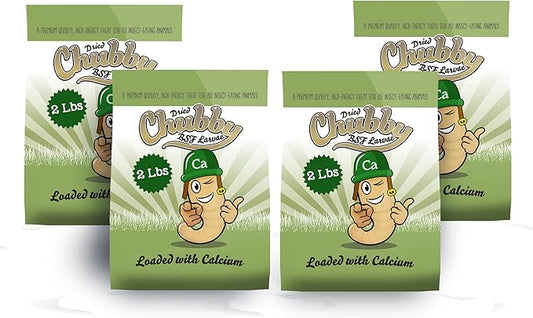 8lb Dried Black Soldier Fly Larvae Non-GMO Dried Insects for Chickens – High Protein Chicken Feed Meal Worms for Wild Birds & Chicken Treats for Laying Hens