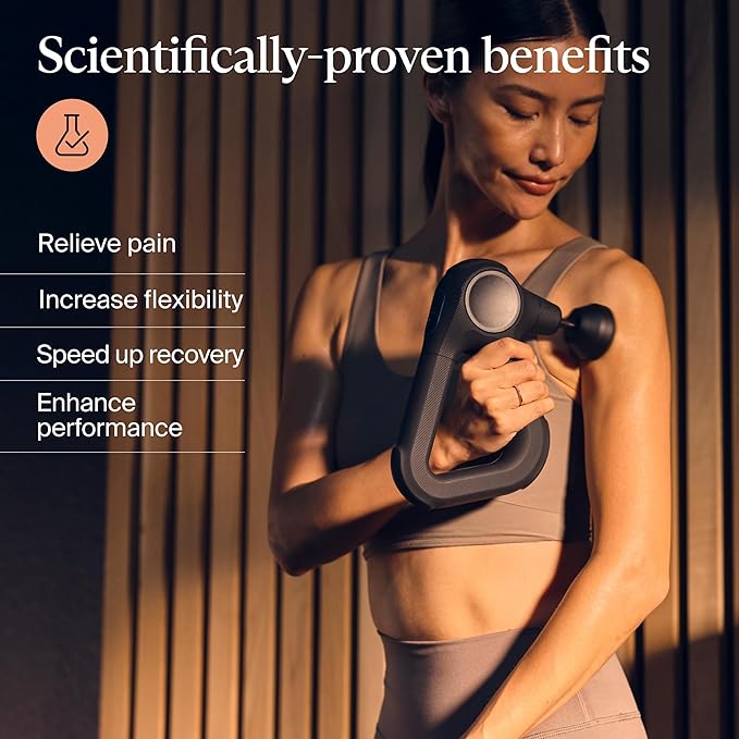 TheraGun Prime (6th Generation) Massage Gun by Therabody – Deep Tissue, Powerful Massage in a Rugged, Durable Design for Reliable Recovery & Pain Relief