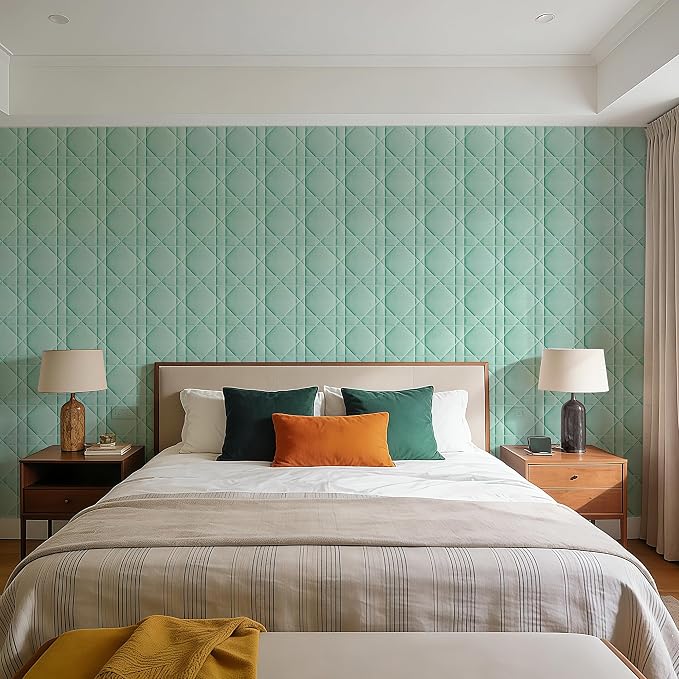 Velvet 3D wall Panels for Interior wall Decor Peel and Stick, Soundproof