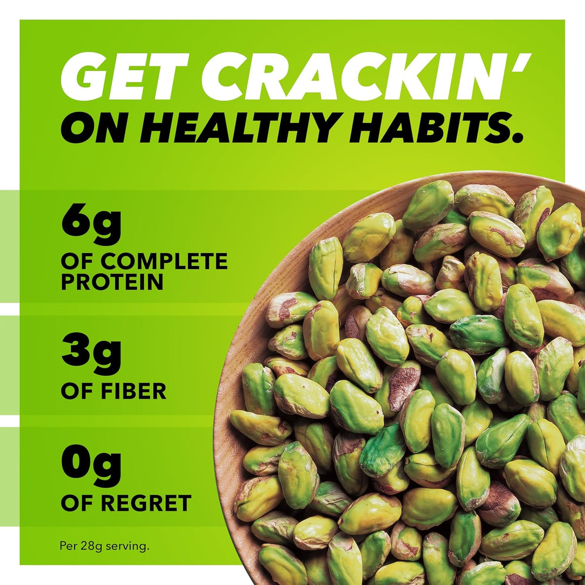 Wonderful Pistachios No Shells, Roasted & Salted Nuts, 0.75 Ounce Bag (Pack of 14), Protein Snacks, Vegan Snacks, On-the-Go, Individual Snacks for Adults