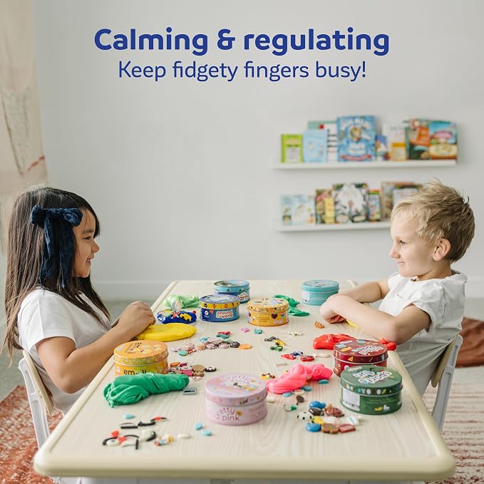 Fun & Function The Original Discovery Putty - Therapy for Kids w/Hidden Emotions Pieces - Sensory Play - Special Needs Regulation Set