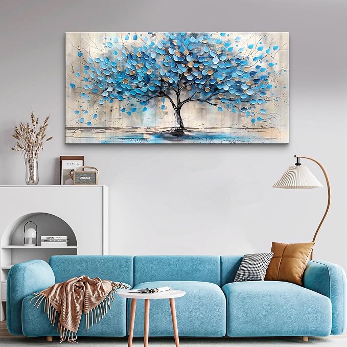 Lapremoly Textured Abstract Wall Pictures Artwork Wall Decor