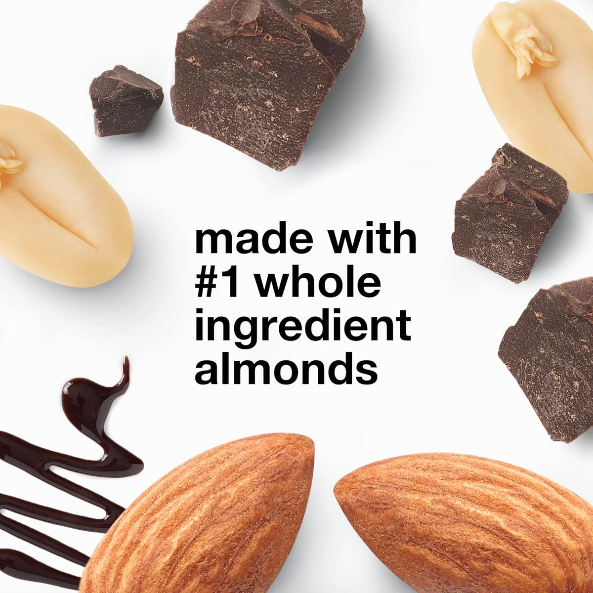 Kind Zero Added Sugar Healthy Snacks Bars, Dark Chocolate Nuts & Sea Salt, Gluten Free, High Fiber, Keto Snacks, 5g Protein, 5 Count