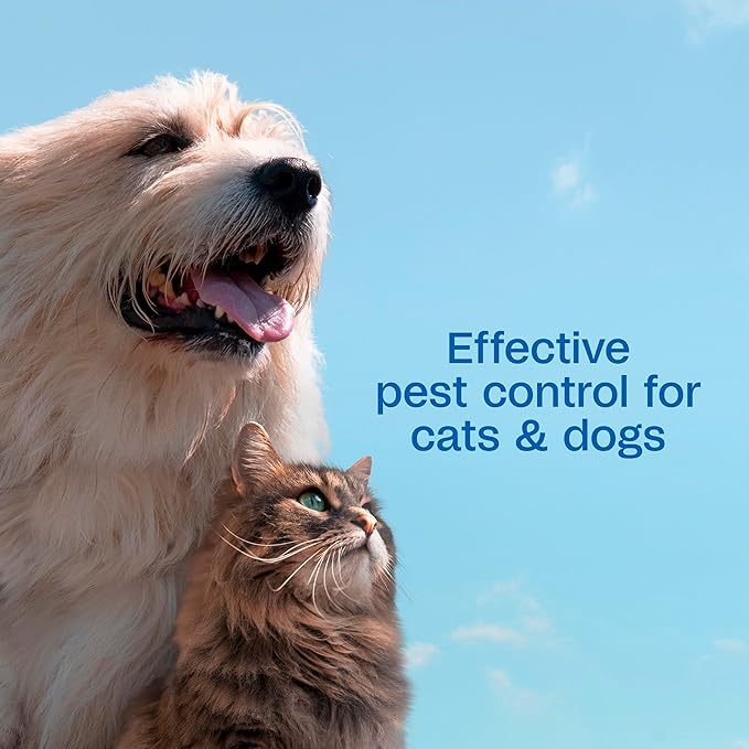 Adams Plus Flea & Tick Shampoo with Precor for Cats, Kittens, Dogs & Puppies Over 12 Weeks Of Age |Sensitive Skin Flea Treatment |Kills Adult Fleas, Flea Eggs, Ticks, and Lice |24 Oz, Pump Included