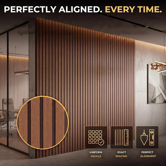 From Plain to Beautiful in Hours WPC Exterior Wall Slat Panels Waterproof