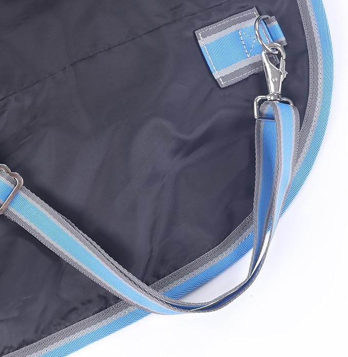 Mini Horse/Pony/Foal/Miniature Size 36"-51" Lightweight Waterproof & Breathable 1200 Denier Turnout Blanket with No Filling RoyalBlue 45"