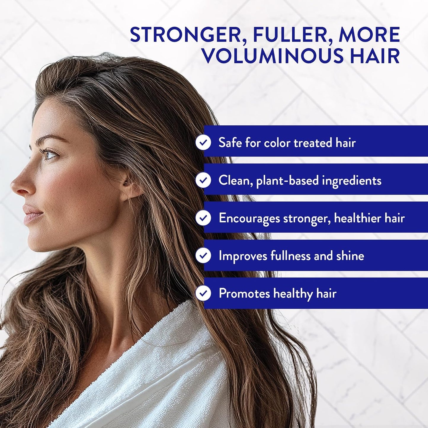 Routine Wellness Anti-Thinning Shampoo for Thinning Hair - Biotin DHT Blocker Women & Men - Color Safe Shampoo for Hair Loss & Healthy Hair - Cucumber (Pack of 2)