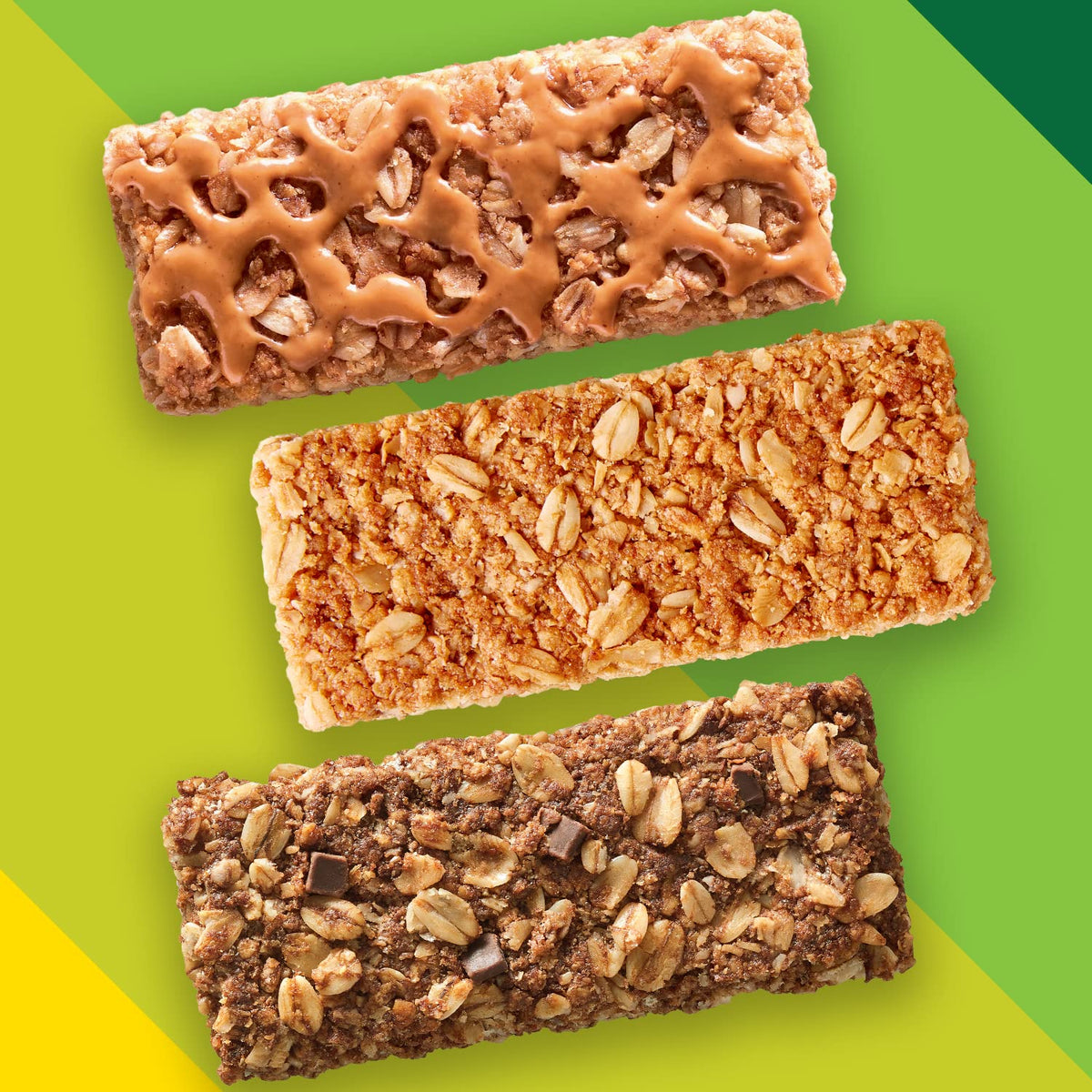 Nature Valley Crunchy Granola Bars, Oats & Honey, Peanut Butter, Oats & Dark Chocolate, Gluten Free, Value Pack, 60 Bars, 44.7 OZ (30 Pouches)