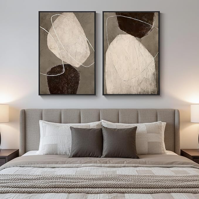 Framed Modern Abstract Wall Art