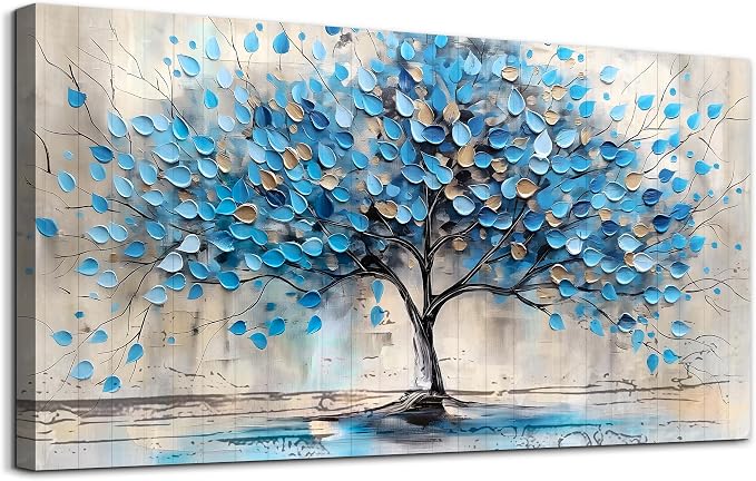 Lapremoly Textured Abstract Wall Pictures Artwork Wall Decor