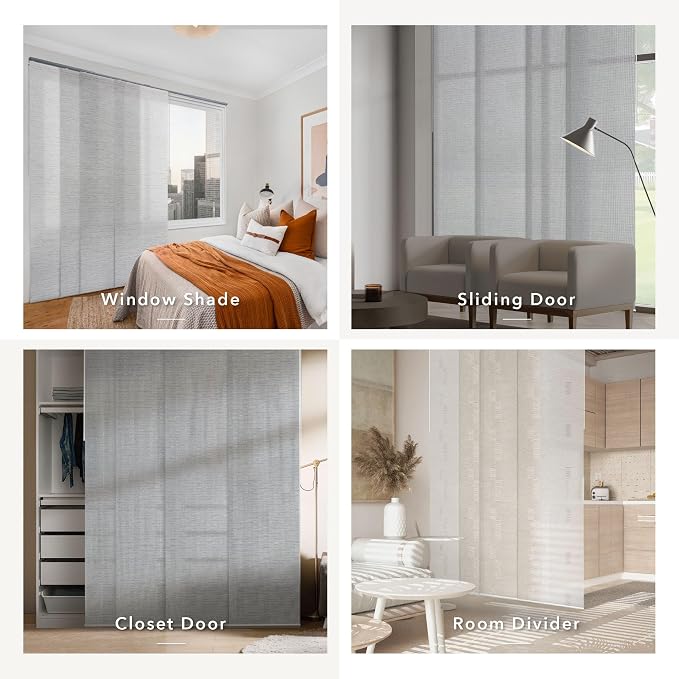 GoDear Design Adjustable Panel Track Blinds