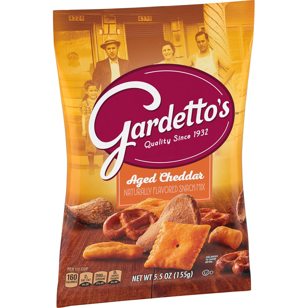 Gardetto's Snack Mix, Original Recipe, Snack Bag, 8.6 oz