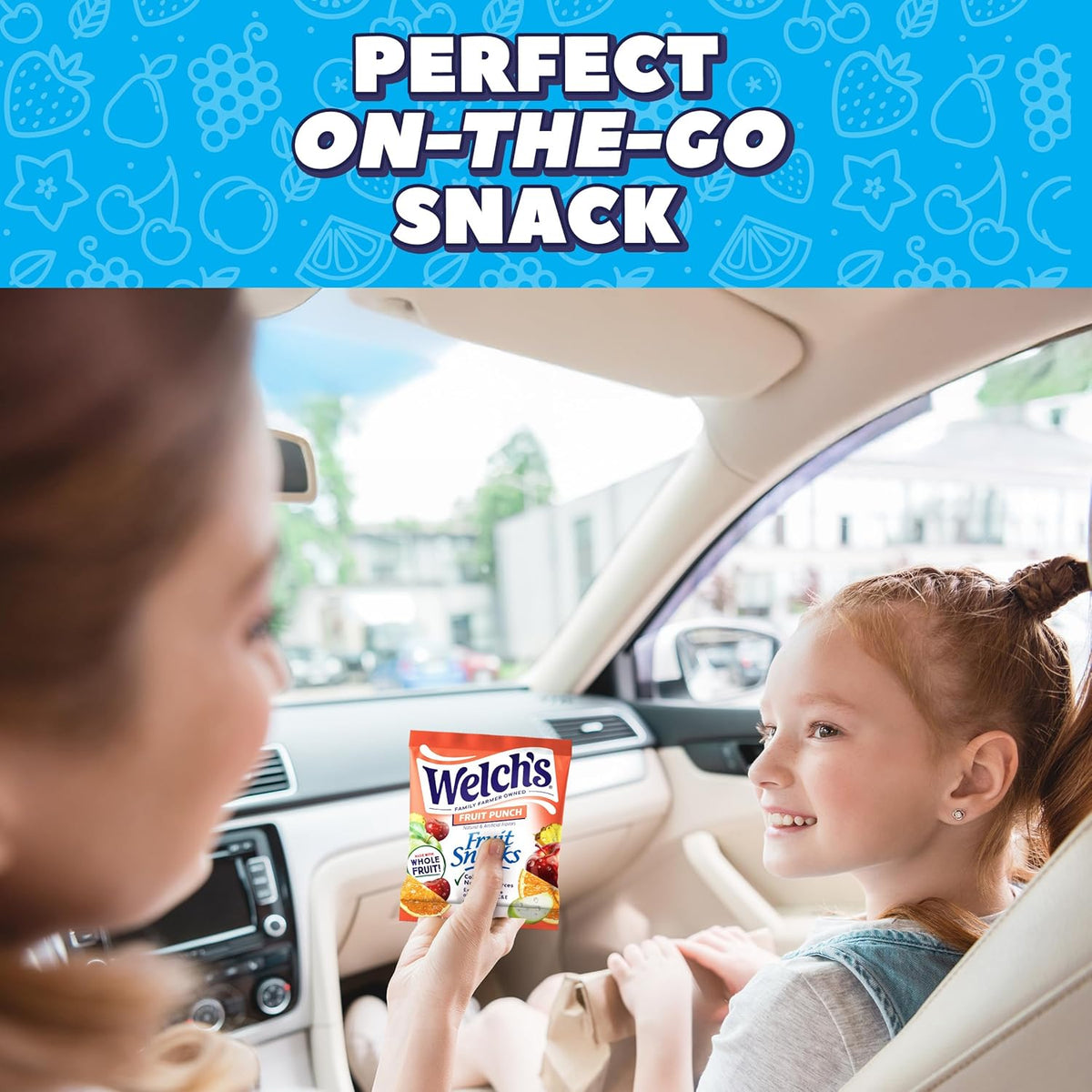 Welch's Fruit Snacks, Fruit Punch, Island Fruits & Berries 'N Cherries Snack Box, Gluten Free, 0.8oz Snack Packs (Pack of 60)
