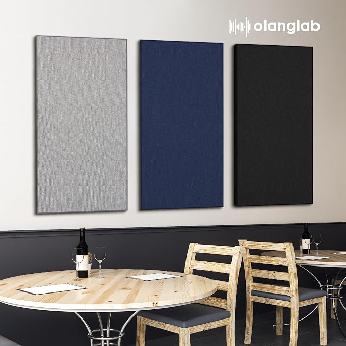 Olanglab Sound Acoustic Panels 2 Pack, Large Sound Proof Panels