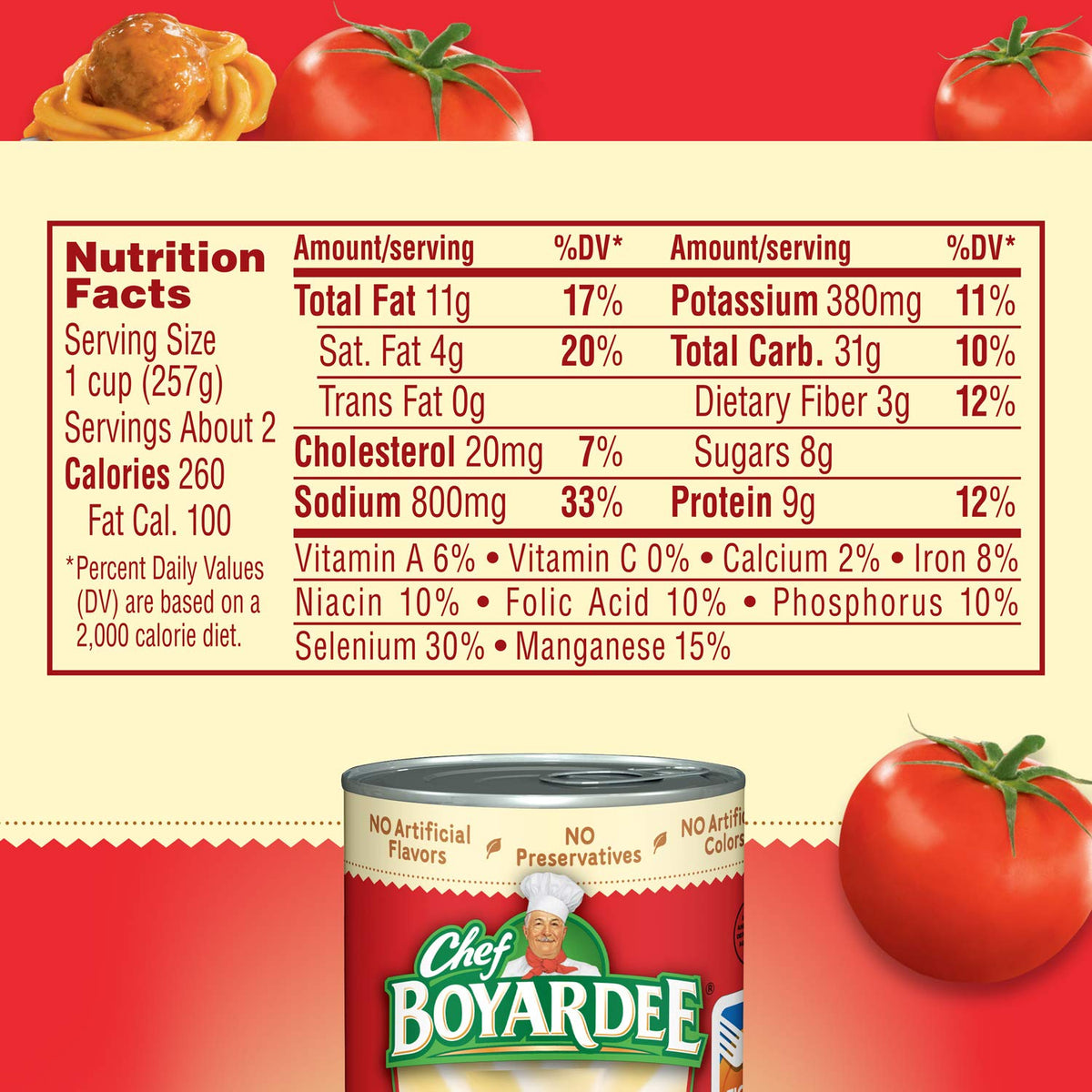 Chef Boyardee Spaghetti and Meatballs, 14.5 Oz Cans, Pack of 4, Delicious and Convenient Italian Meal