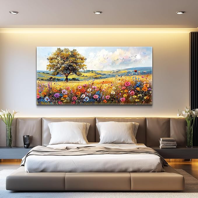 hyidecorart Large Wall Art For Bedroom Canvas Wall Decor For Living Room Office