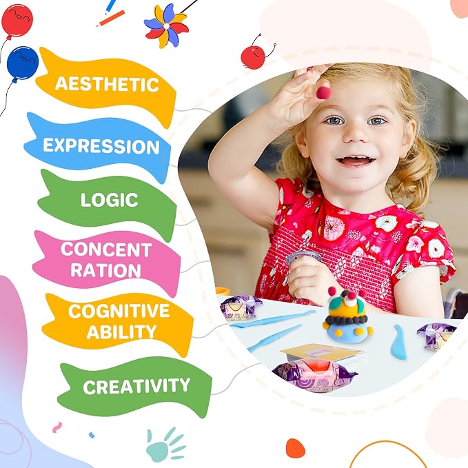 Aestd-ST Air Dry Clay 210 Colors, Modeling Clay for Kids, DIY Magic Clay | Molding Clay Kit, 4 Sculpting Tools, Resealable bags, Non-Sticky Soft, Super Light, Arts & Crafts Gift for Boys Girls Kids