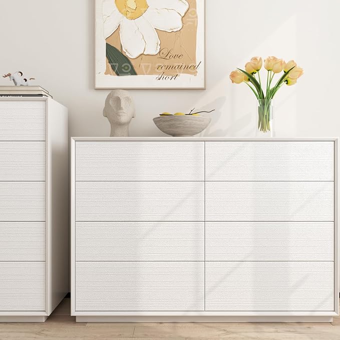 FunStick Off White Grasscloth Peel and Stick Wallpaper Textured Grass Cloth