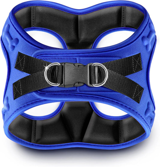 Comfort Fit No Pull Dog Harness – Adjustable Step-in Vest for Small, Medium & Large Dogs, Soft Padded with Leash Clips, Reflective Straps & Handle
