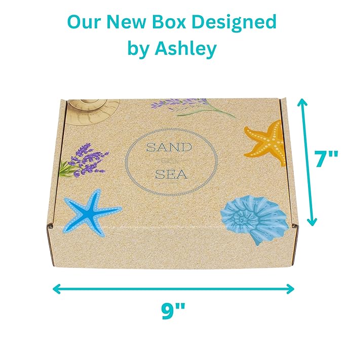 Birthday Gift Baskets for Women, Handmade Lavender Gift Box, Natural Relaxing Spa Self Care Package for Woman 10 Pc, Spa Gifts for Her, Gift Basket for Mom, Bday Box, Women Birthday Gift Ideas