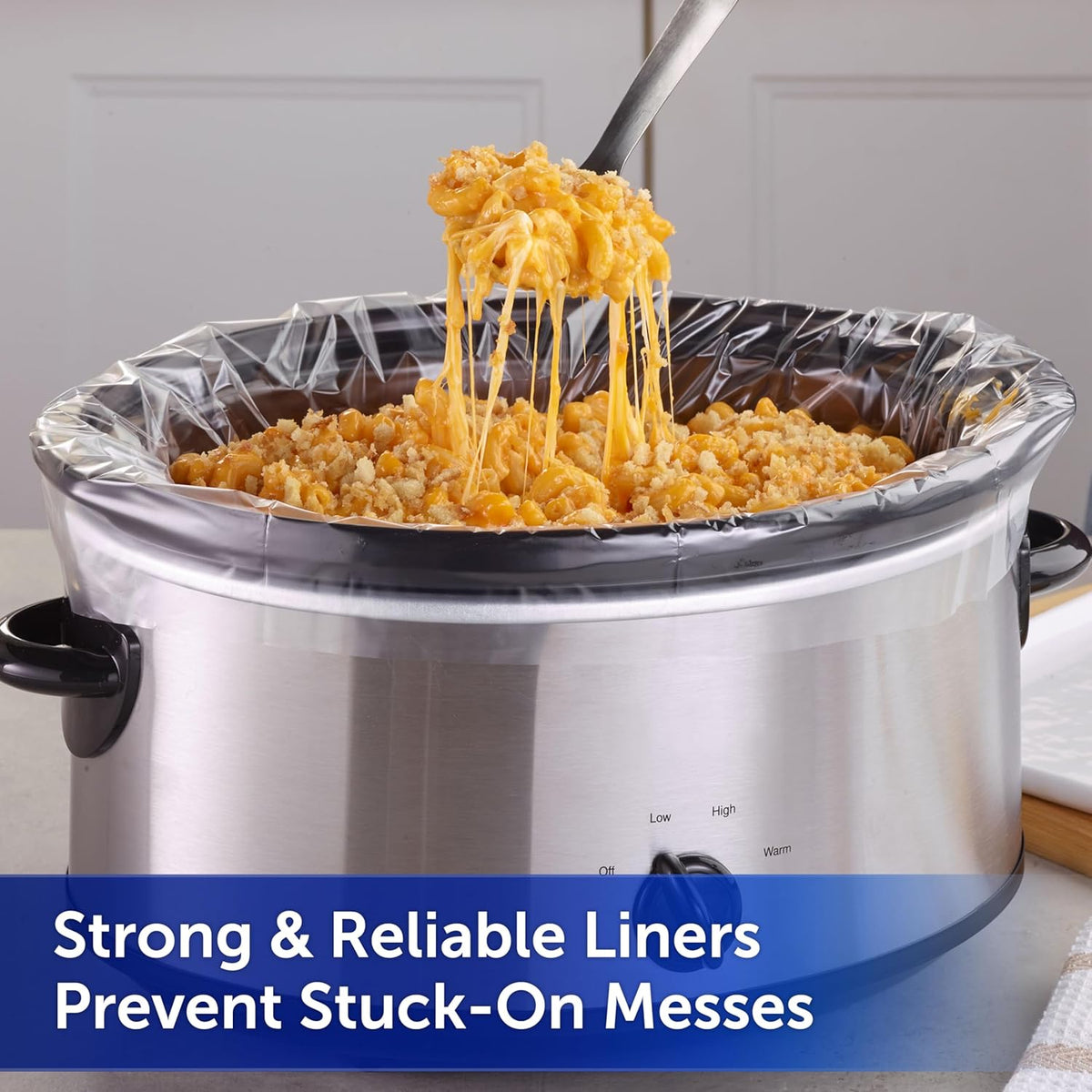 Reynolds Kitchens Slow Cooker Liners, Regular (Fits 3-8 Quarts), 6 Count