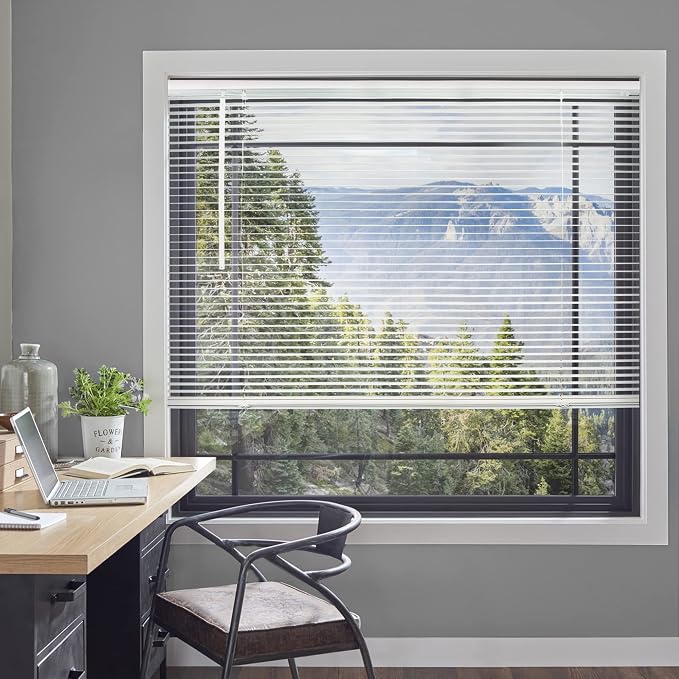 CHICOLOGY Mini Blinds for Indoor Windows – 31"W X 64"H, Kitchens & Apartments