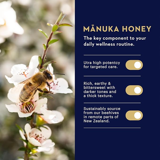 Manuka Health, MGO 400+ Manuka Honey Lozenges with Blackcurrant, 58 lozenges, 8.8 oz, 100% Natural with Vitamin C