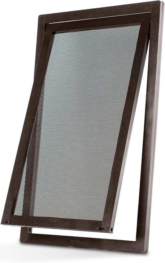 PetSafe Pet Screen Door - Heavy Duty, Tear- & Puncture-Resistant Dog & Cat Mesh Flap - Storm Door Compatible - Large - for Dogs & Cats up to 100 lb
