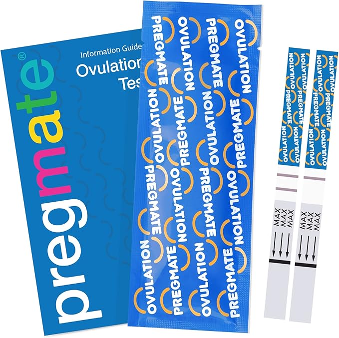 Pregmate 20 Ovulation and 5 Pregnancy Test Strips