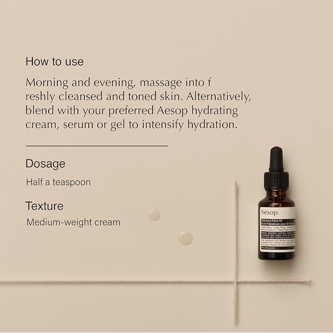 Aesop Fabulous Face Cleanser (3.6oz) + Face Oil (0.8oz) | Foaming Cleanser & Moisturizing Botanical Oil for Sensitive Skin | Amazon Exclusive | Paraben & Cruelty-Free