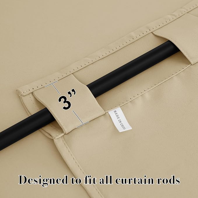 RYB HOME Small Window Curtains