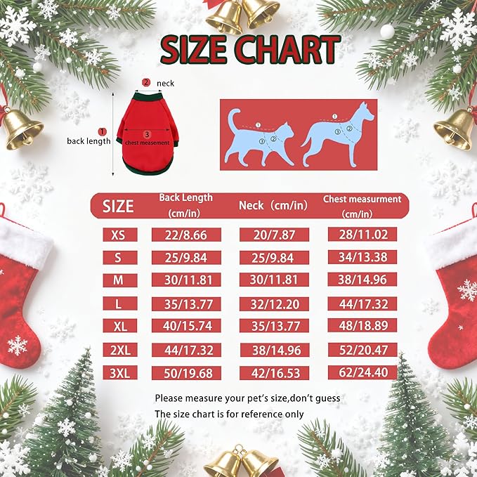 Custom Dog Hoodie, Personalized Sweatshirt with Photo Text Name Logo, Customized Hooded Sweater for Small Medium Large Dogs & Cats (Red + Green Border, XXX-Large)