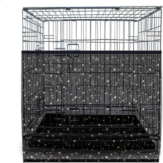 Large Bird Cage Net Cover, Bird Cage Seed Catcher, Universal Adjustable Bird Cage Skirt Cover Birdcage Nylon Seed Mesh Net Cover for Round Square Cages